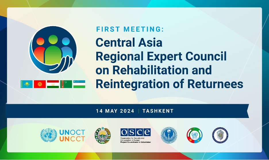 Tashkent will host the first meeting of Central Asia Regional Expert Council in Rehabilitation and Reintegration of Returnees